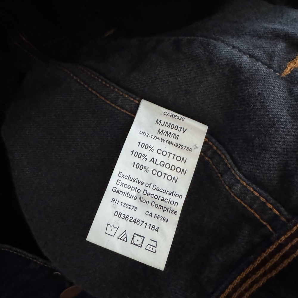 Wrangler Vintage Men's Dark Blue Denim Jacket - Picture 8 of 8